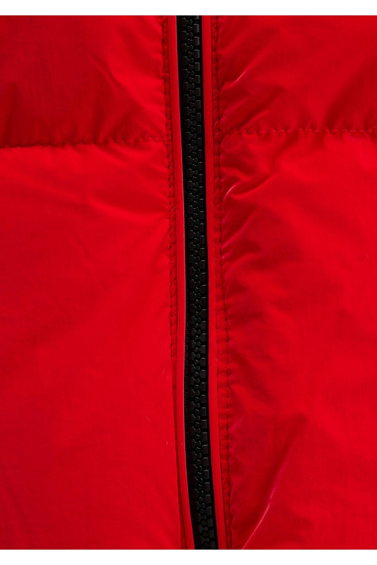 Mavi  Kapüşonlu Kırmızı Şişme Mont 1110043-81773 - Görsel 7