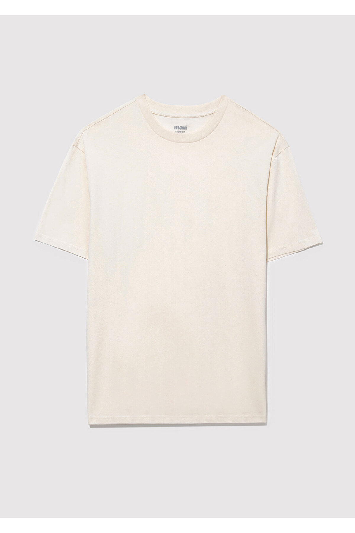 Mavi  2li Erkek Basic Tişört Loose Fit / Bol Rahat Kesim 0612317-70251 - Görsel 5