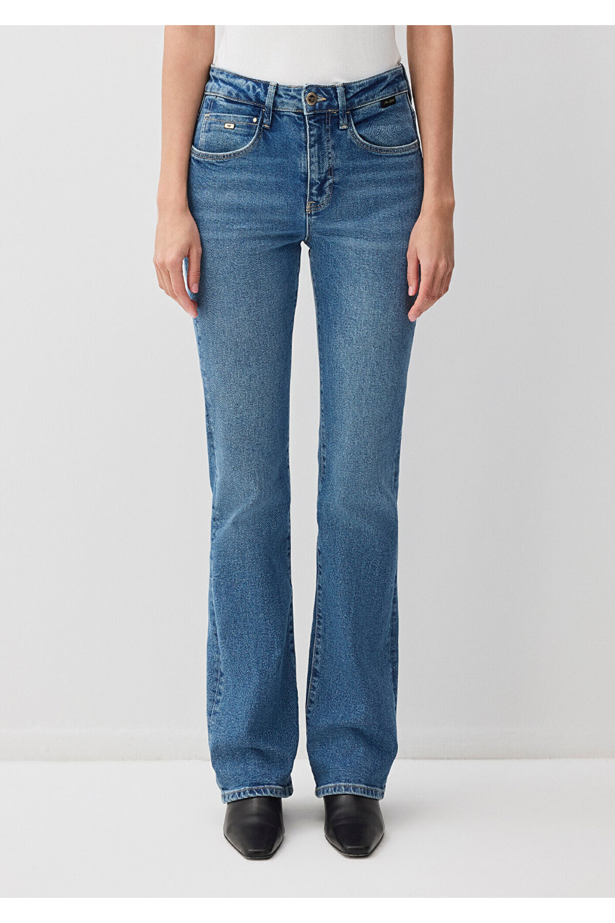 Mavi  Maria Gold Premium Indigo Mavisi Jean Pantolon 101225-89220 - Görsel 4