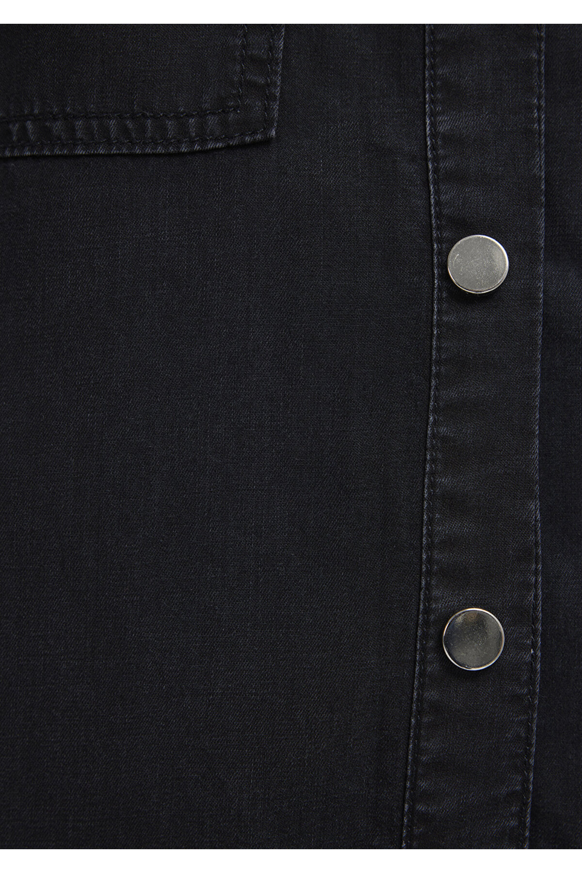 Mavi  Betty Gold Klasik Antrasit Jean Gömlek Fitted / Vücuda Oturan Kesim 1210818-87811 - Görsel 8