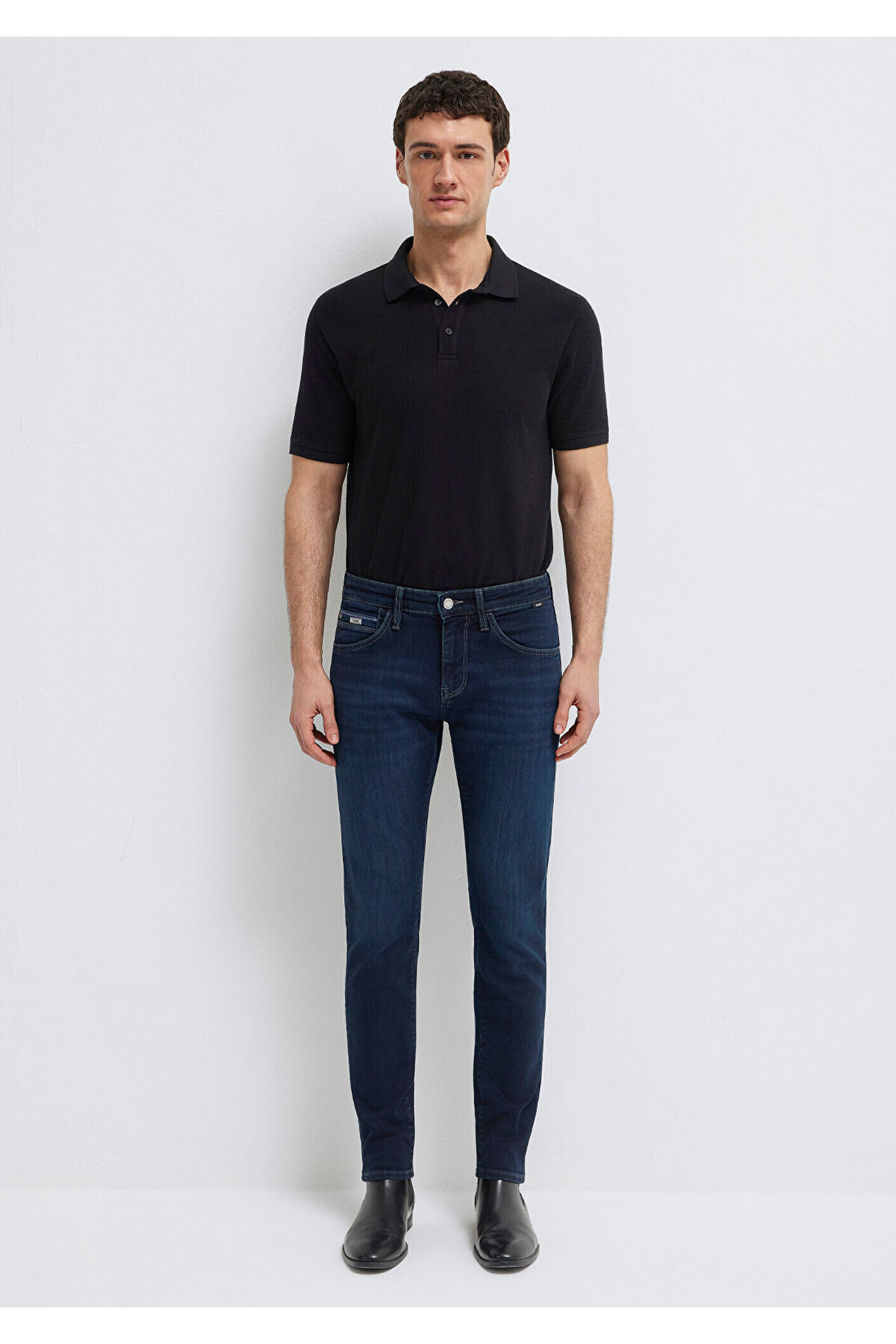 Mavi  James Premium Blue Koyu Mürekkep Mavisi Jean Pantolon 0042487838 - Görsel 3