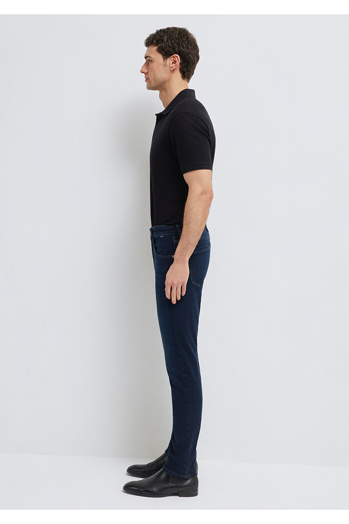 Mavi  James Premium Blue Koyu Mürekkep Mavisi Jean Pantolon 0042487838 - Görsel 4