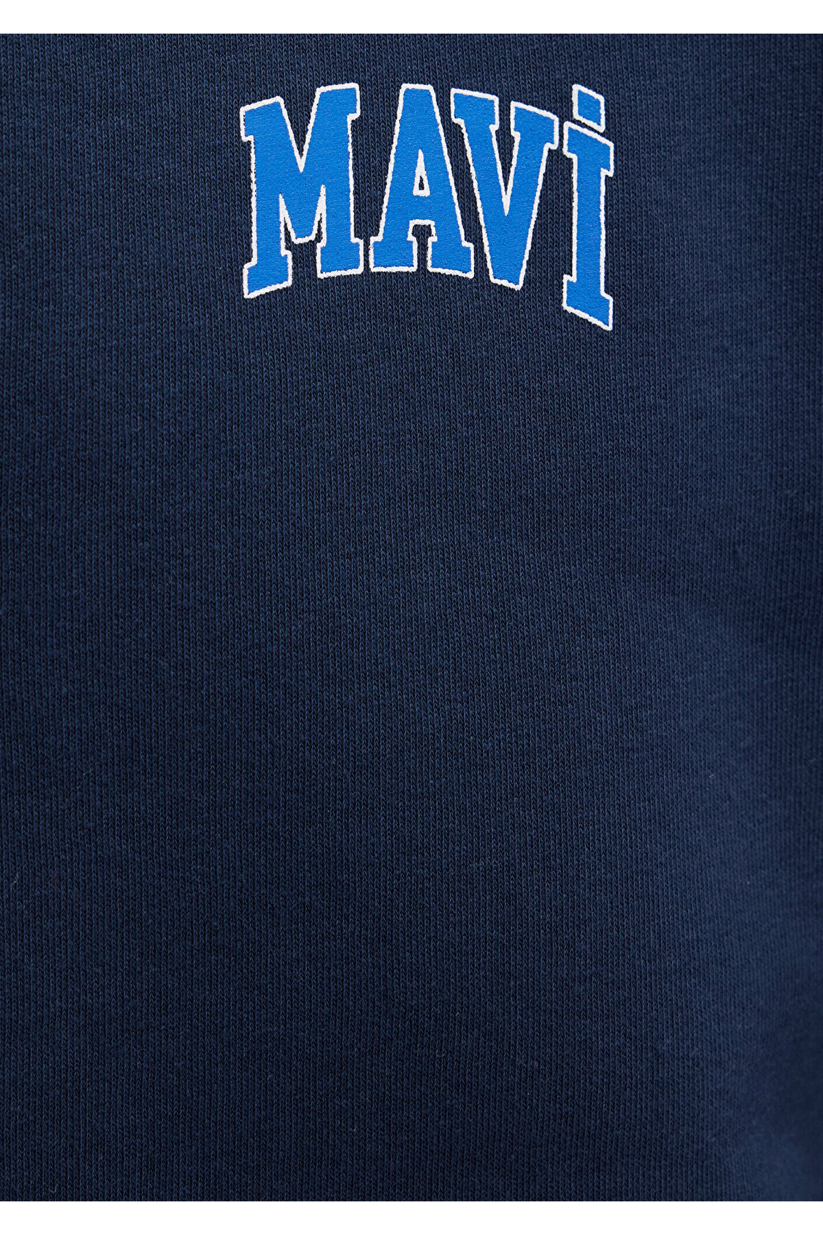 Mavi  Logo Baskılı Fermuarlı Lacivert Sweatshirt 0611715-70490 - Görsel 7