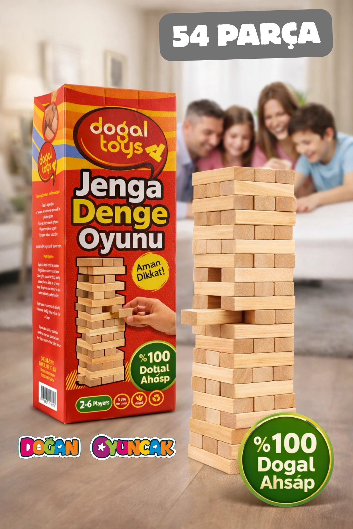 Bigpoint Mi-toys Jenga Standart 48 Parça Denge - Fiyatı, Yorumları