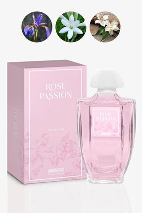 Armasari Rose Passion Edp Kadın Parfüm 100ml | Çiçeksi ve Odunsu | İris, Misk...