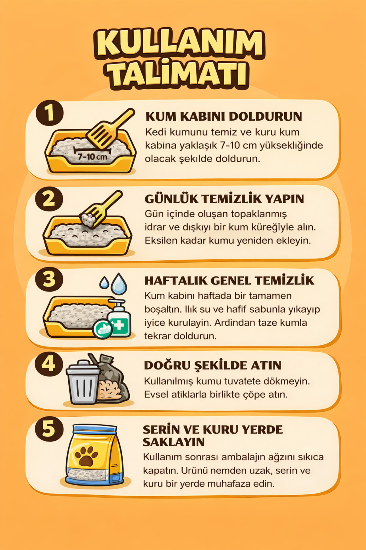 GARFIELD Kedi Kumu Lavantalı 10 Litre Topaklanan Kum