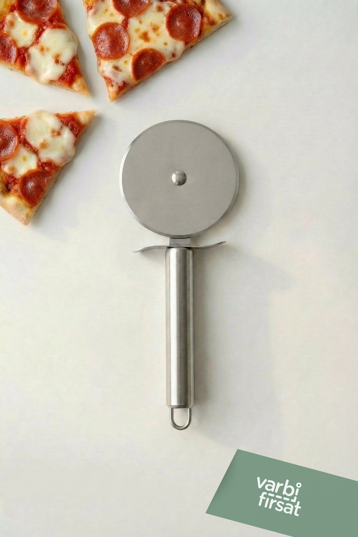 Stainless Steel Pizza Cutter | Professional Sharp Knife Ergonomic Handle Pizza Slicer Roulette