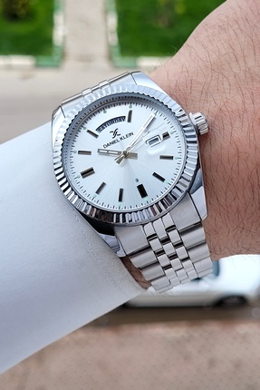 Daniel Klein Gümüş Renk 42 Mm Erkek Kol Saati