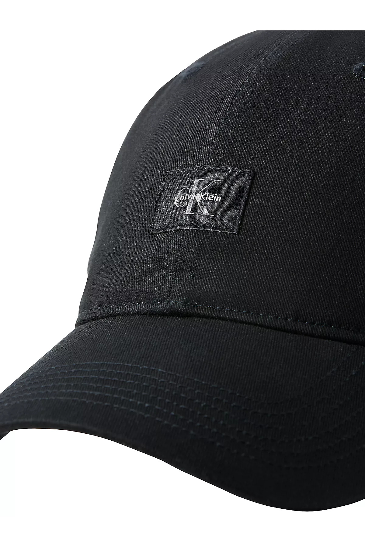Calvin Klein  MONOLOGO WOVEN PATCH BB CAP Erkek Siyah Şapka - Görsel 3