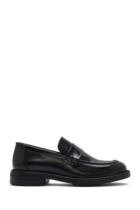 Derimod Erkek Siyah Deri Loafer 26SFD751222