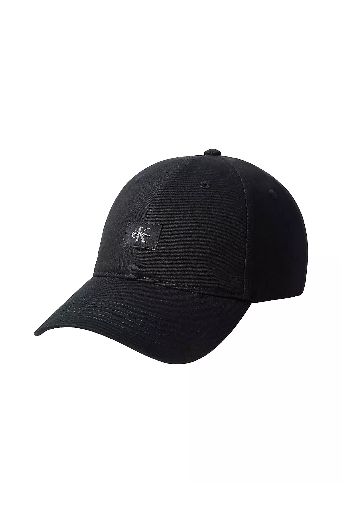Calvin Klein  MONOLOGO WOVEN PATCH BB CAP Erkek Siyah Şapka
