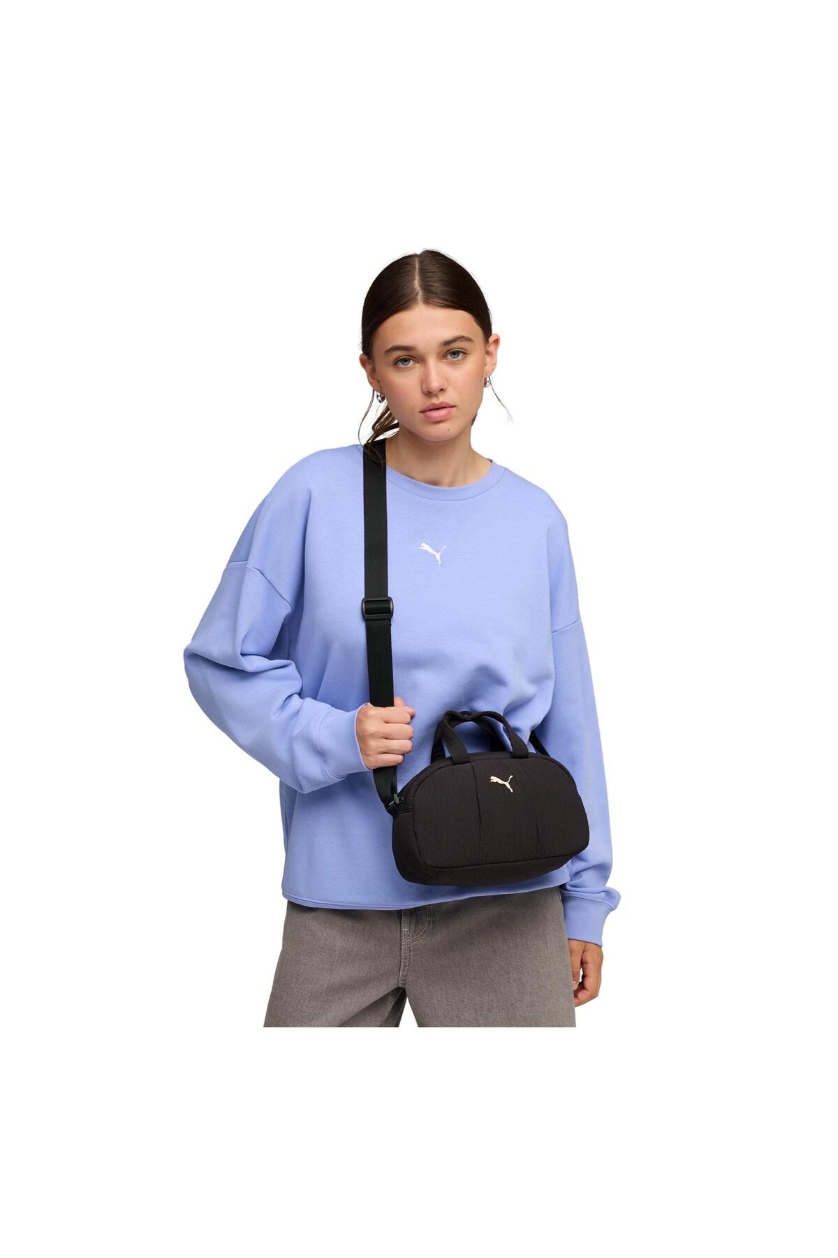 Puma 092179-01 Up Mini Bag Kadın Çanta Siyah görsel 4
