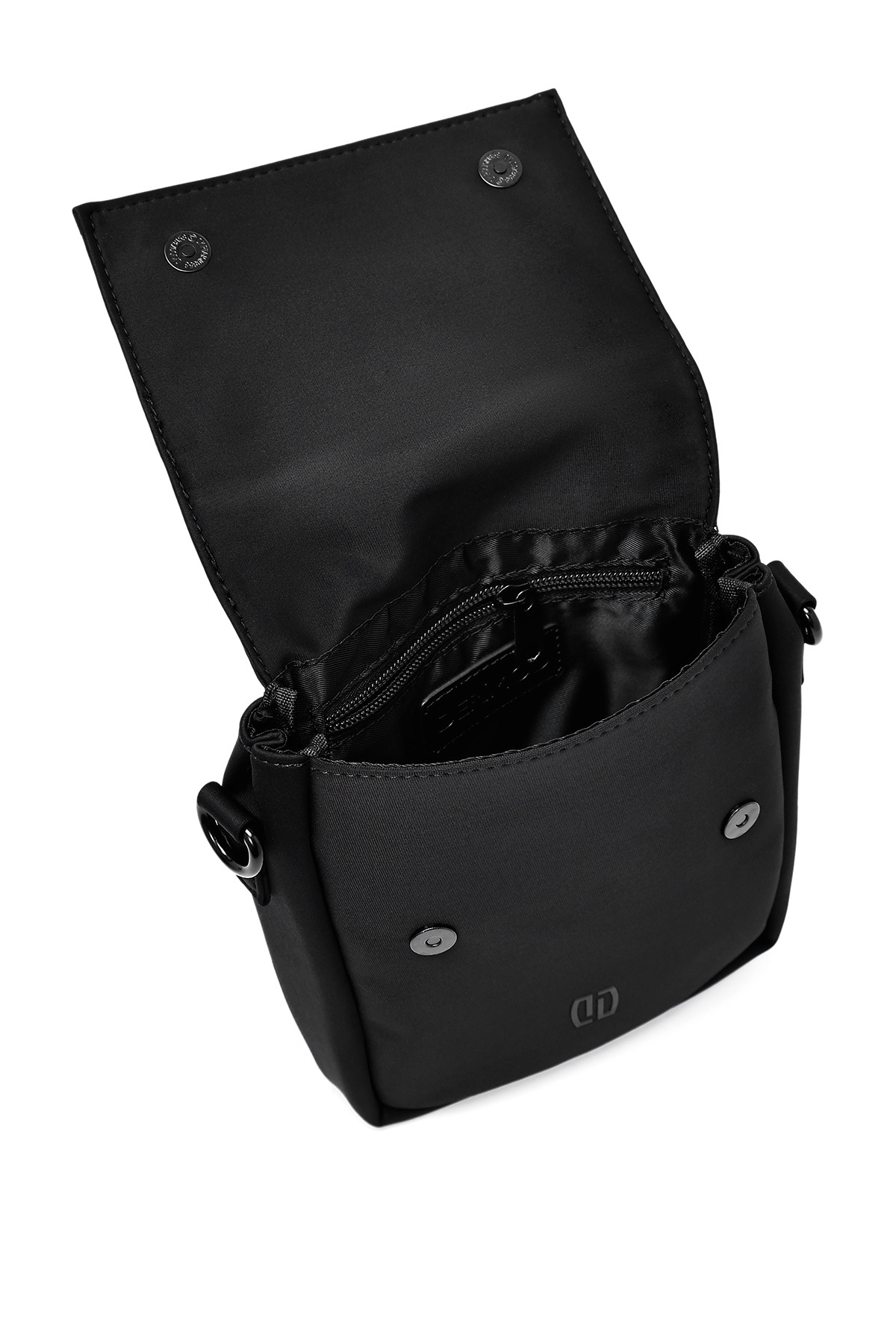 Derimod  Erkek Siyah Mini Postacı Çantası 25SBD30016F - Görsel 7