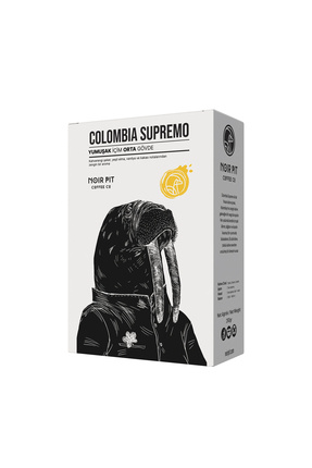 Noir Pit Coffee Co. Noir Pit Colombia Supremo Çekirdek Kahve 250 Gr.