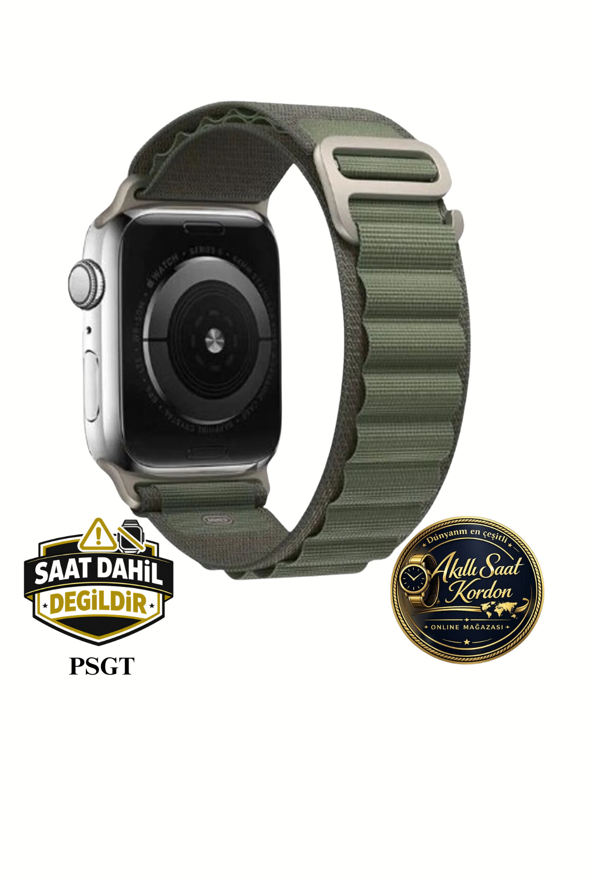 Apple Watch Compatible Series 1/2/3/4/5/6/se/7/8/9 Ultra/ultra2 42-44-45-49mm-S10 (46MM) Cord Alpin