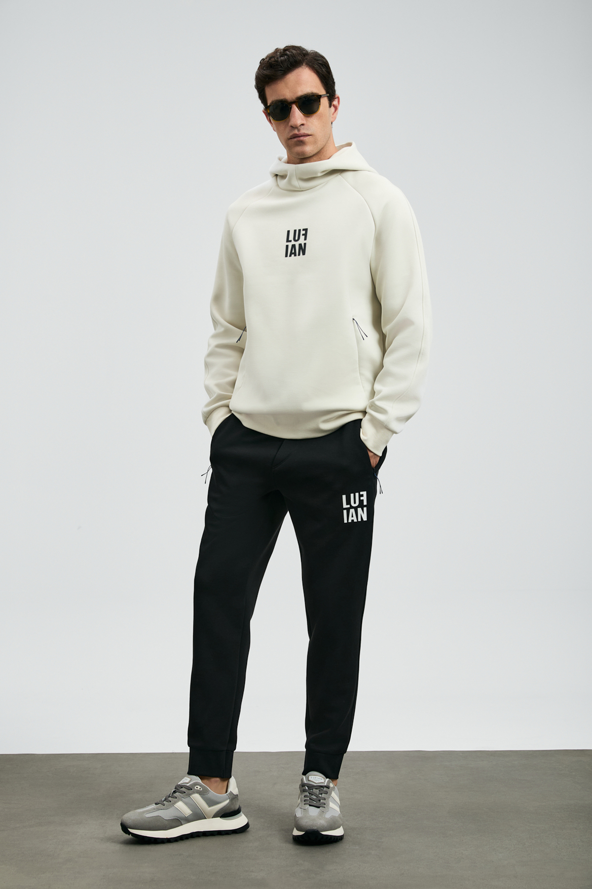 Lufian  Mata Erkek Eşofman Altı Siyah - Görsel 4