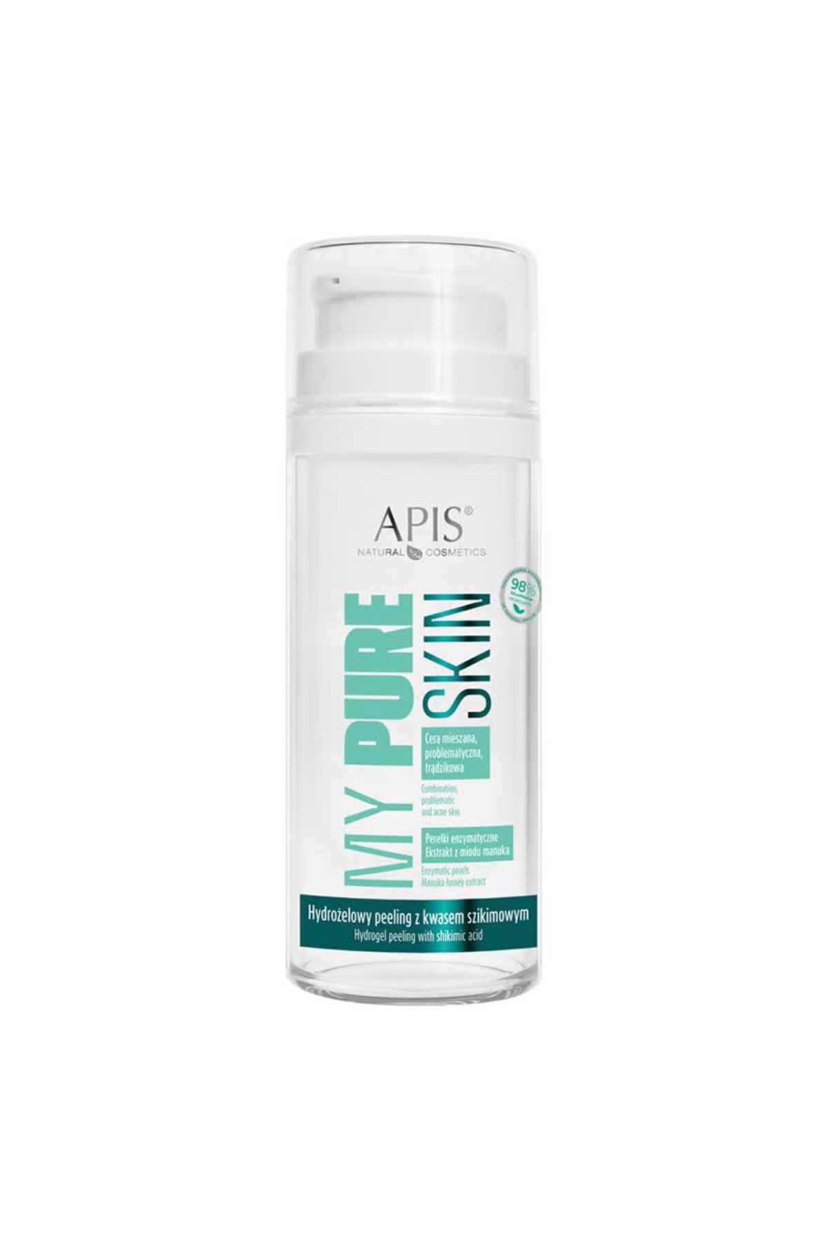 Şikimik Asitli - Hidrojel Peeling - MY PURE SKIN- 100 Ml — APIS-1433 — تصویر 3 از 5