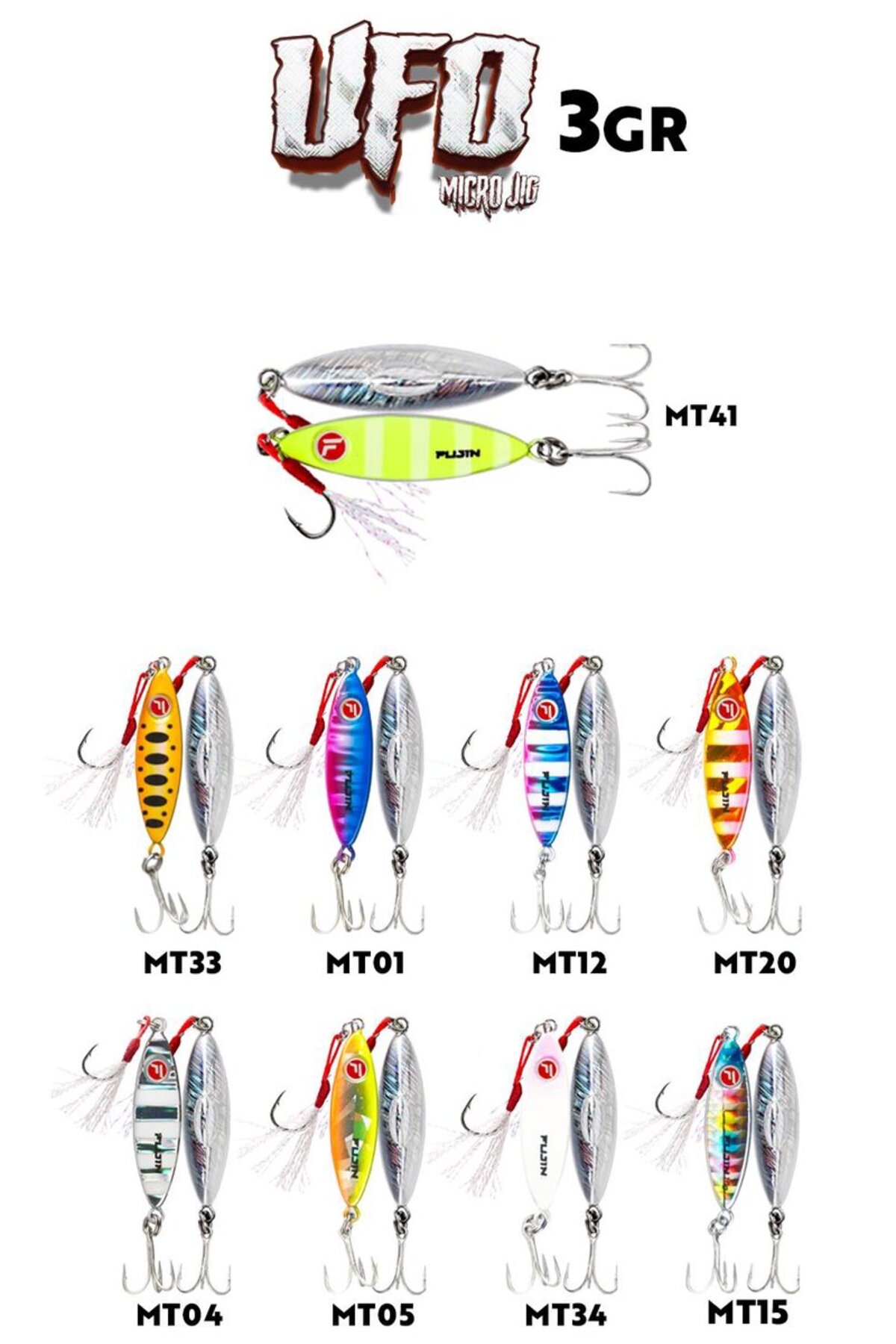 ゆーき③ Fujin UFO Micro Jig 3gr RENK :MT34 Glow Purple - Fiyatı, Yorumları