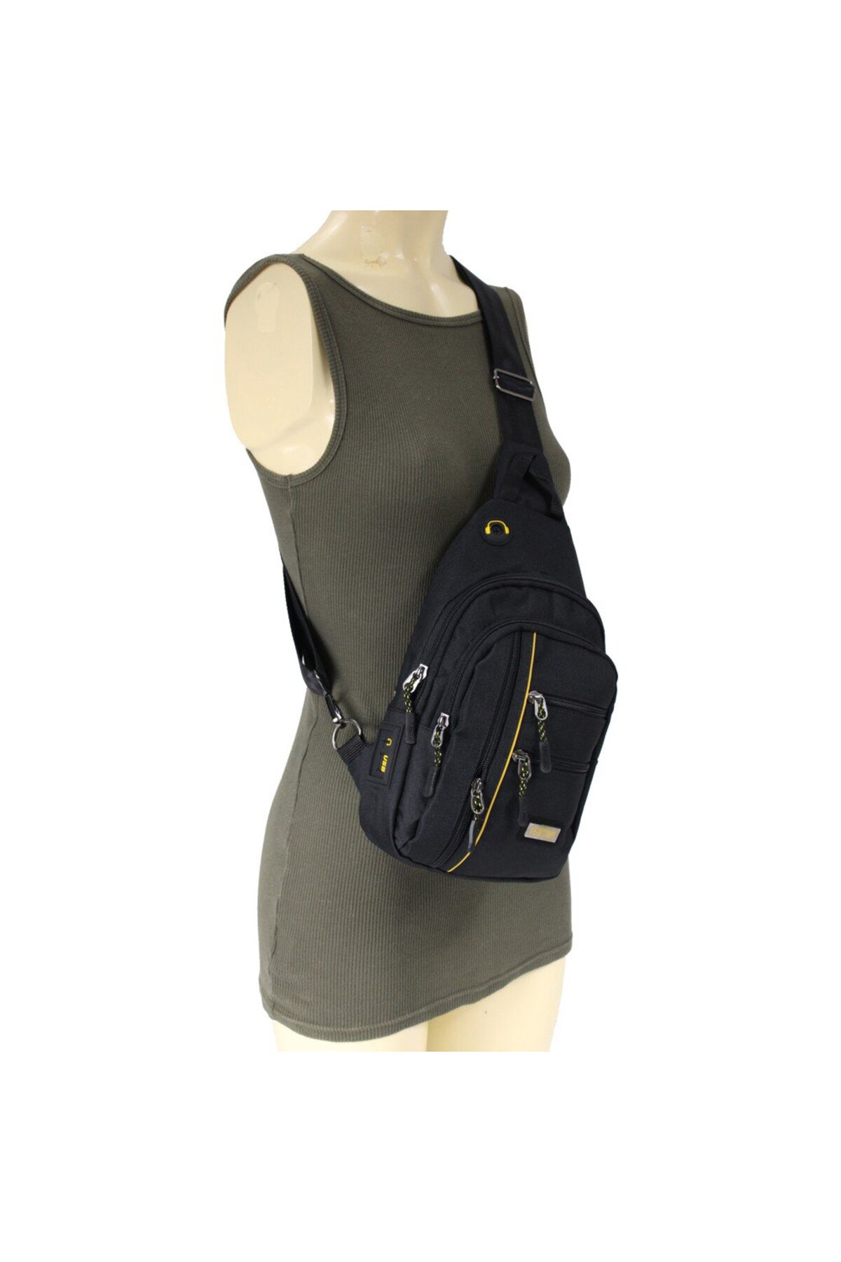 SEVENTEEN 3473 Unisex Çapraz Body Bag Çanta görsel 2