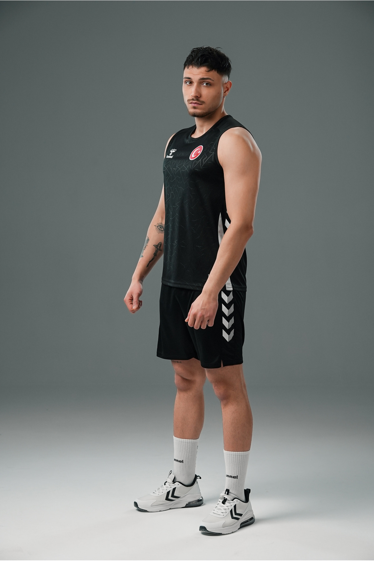hummel Dream Milli Takım Kolsuz Tişört Siyah görsel 4