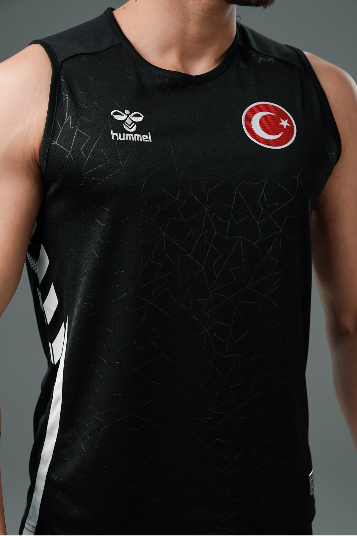 hummel Dream Milli Takım Kolsuz Tişört Siyah görsel 5