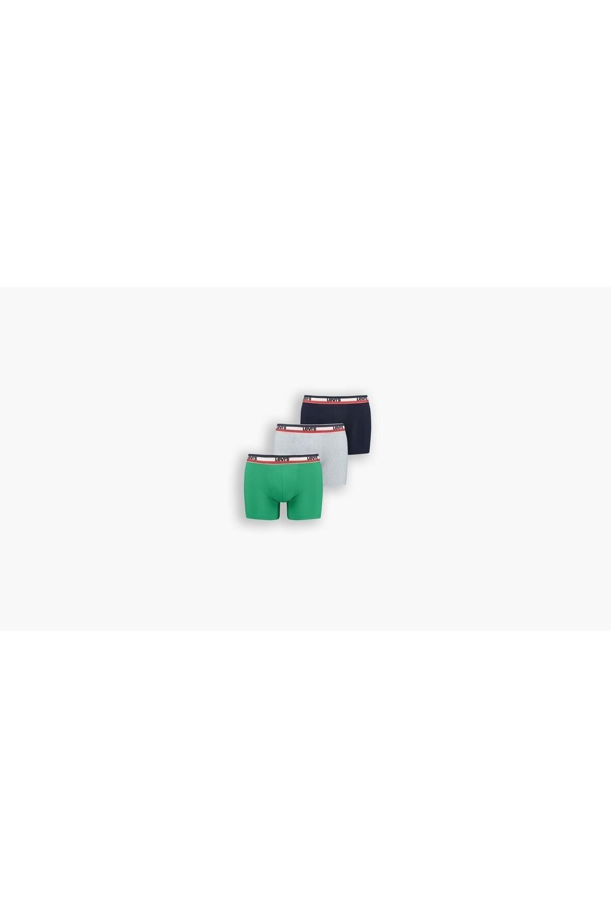 شورت باکسر طرح‌دار ® - بسته ۳ عددی لیوایز باکسر Levi's