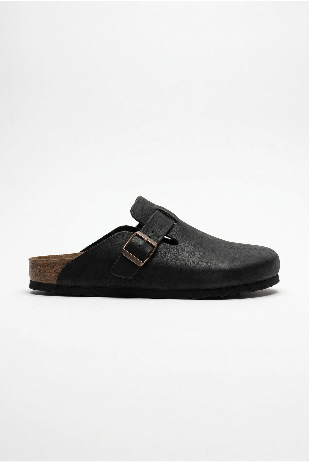 Sivarro Boston Unisex Terlik Rahat Taban, Şehir Stili - Siyah