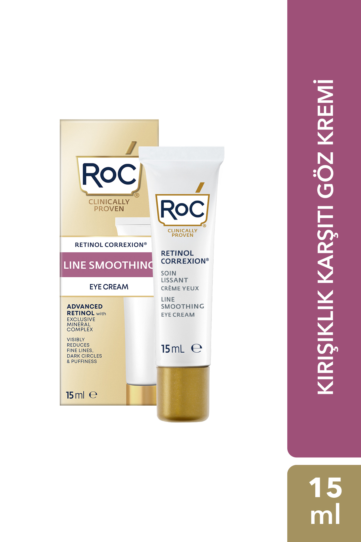 Roc Retinol Correxion Line Smoothing Kırışıklık Karşıtı