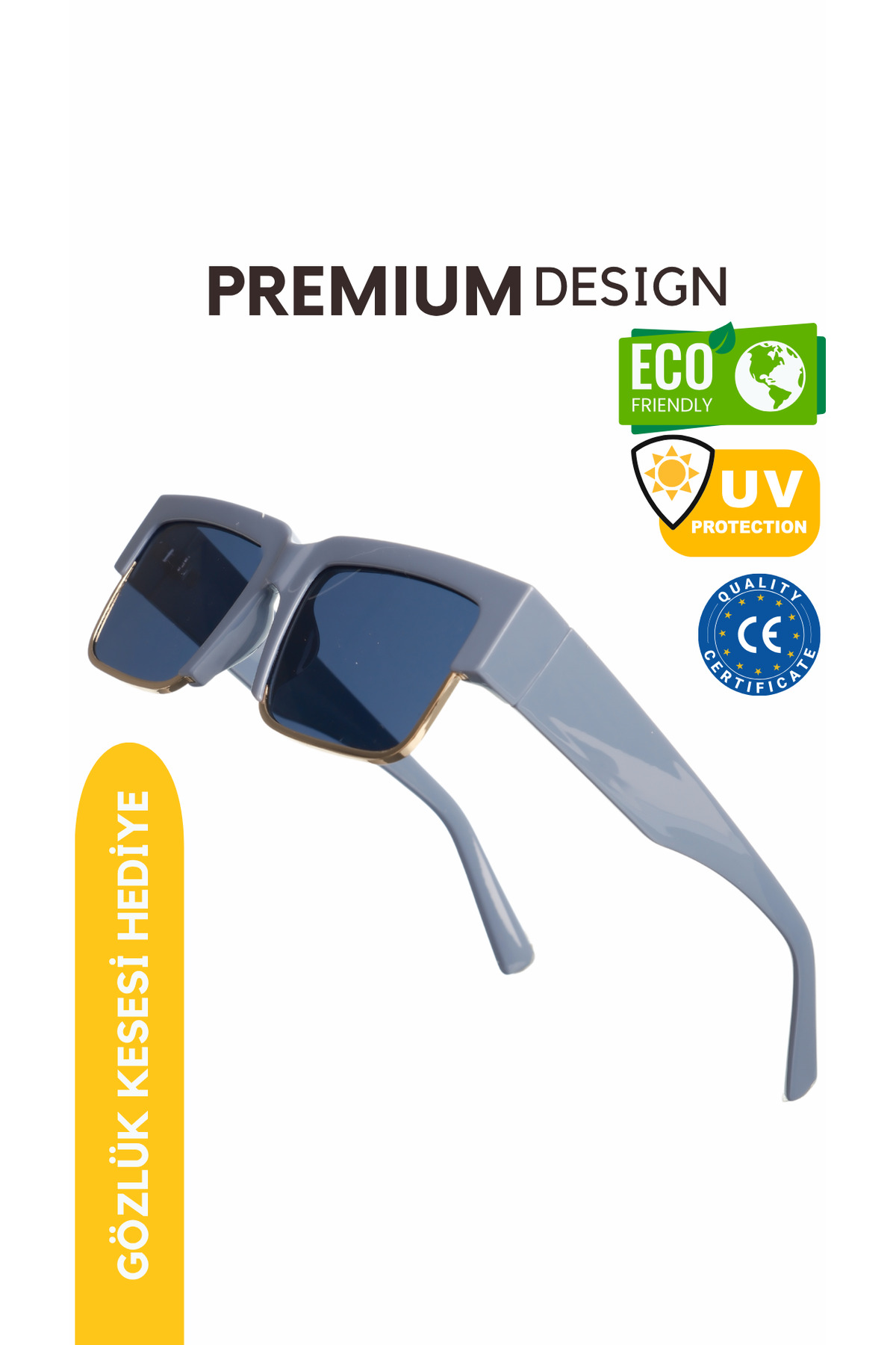 ROYAL EYEWEAR RE9171 GREY SUNGLASSES