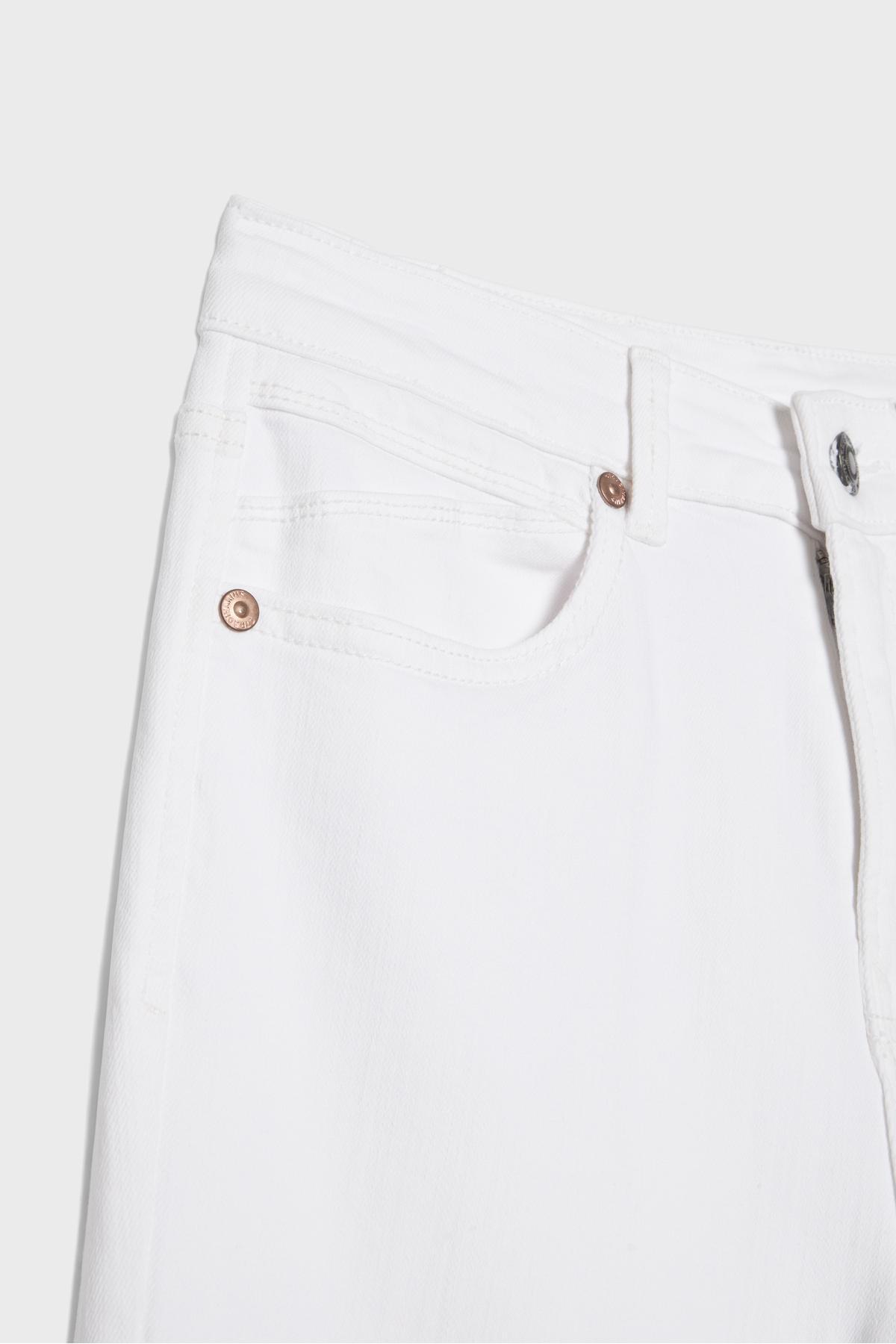 Stradivarius  Ispanyol Paça Slim Fit Jean - Görsel 8