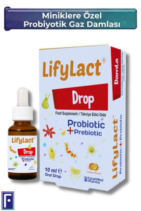 LifyLact Damla 10 ml , Probiyotik, Prebiyotik, Gaz Damlası