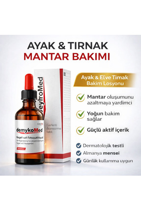 demykomed El & Ayak Tırnak Mantar Karşıtı Koku Önleyici Damla 50 Ml