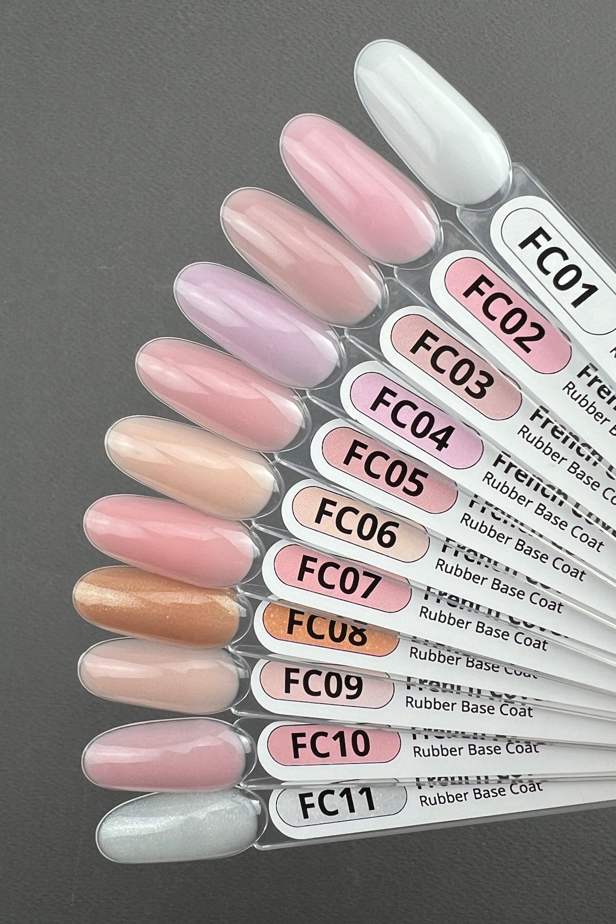روکش پایه لاستیکی روکش فرانسوی FC02، 10 میلی لیتر — تصویری 8860101A11S09FC01 — تصویر 8 از 8