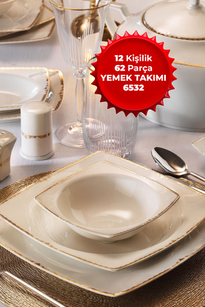 Aryıldız 6532 62 Parça Yemek Takımı