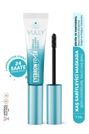 VULLY Brow Fixer 7 ml – Şeffaf Kaş Sabitleyici Maskara, 24H Laminasyon Etkisi...
