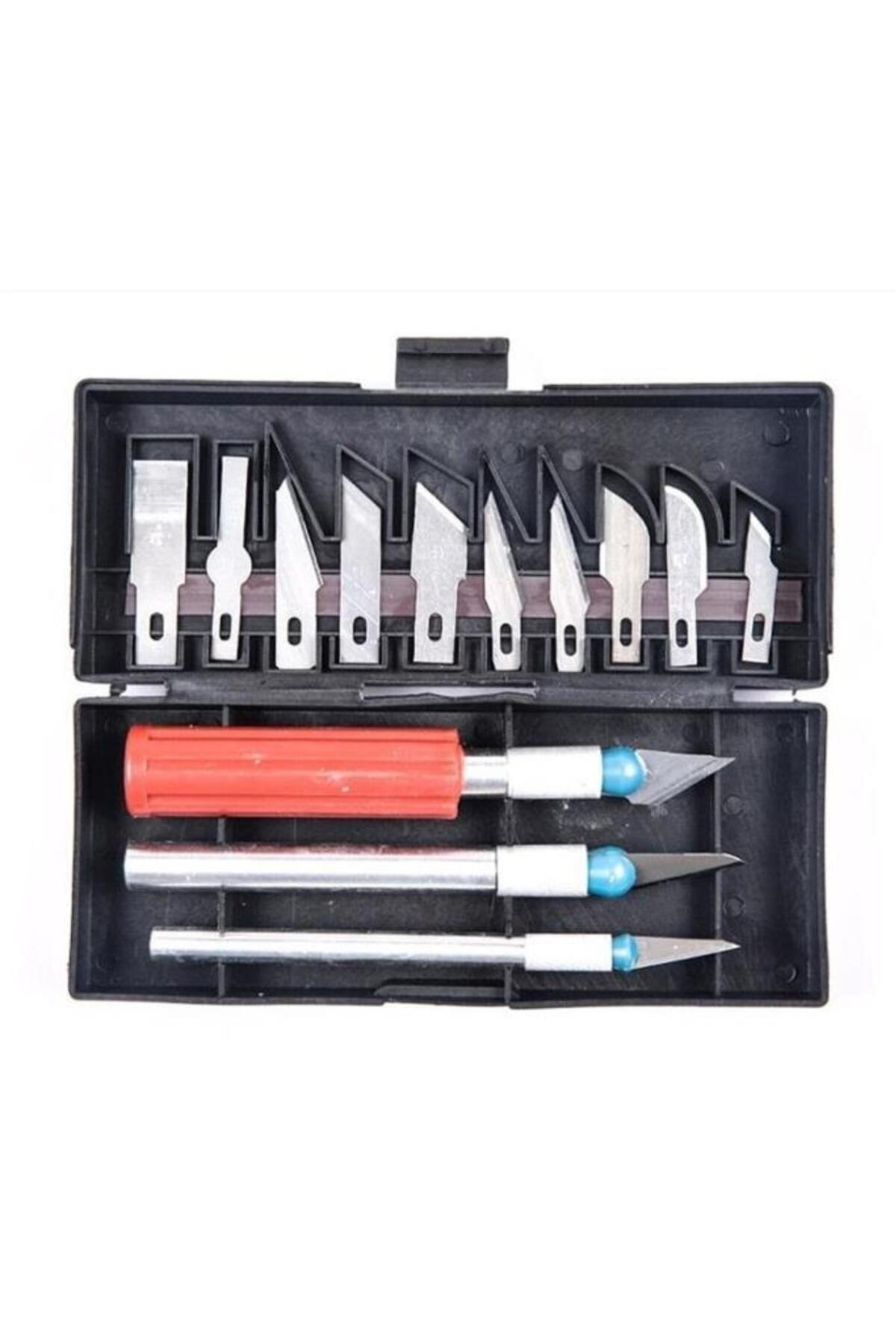 16-Piece Scalpel Set 13-Knife Scalpel Set for Hobby Works