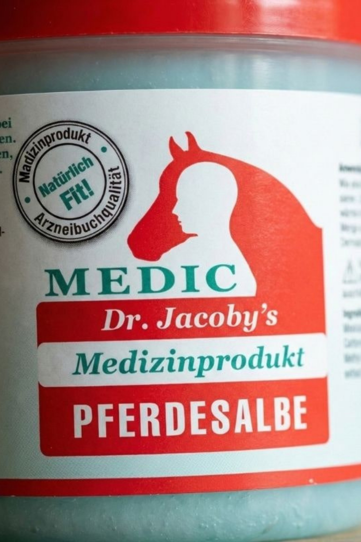 DR JACOBY'S Original Pferdesalbe Medic Medizinprodukt (AT KREMİ) — 836427389 — تصویر 3 از 6