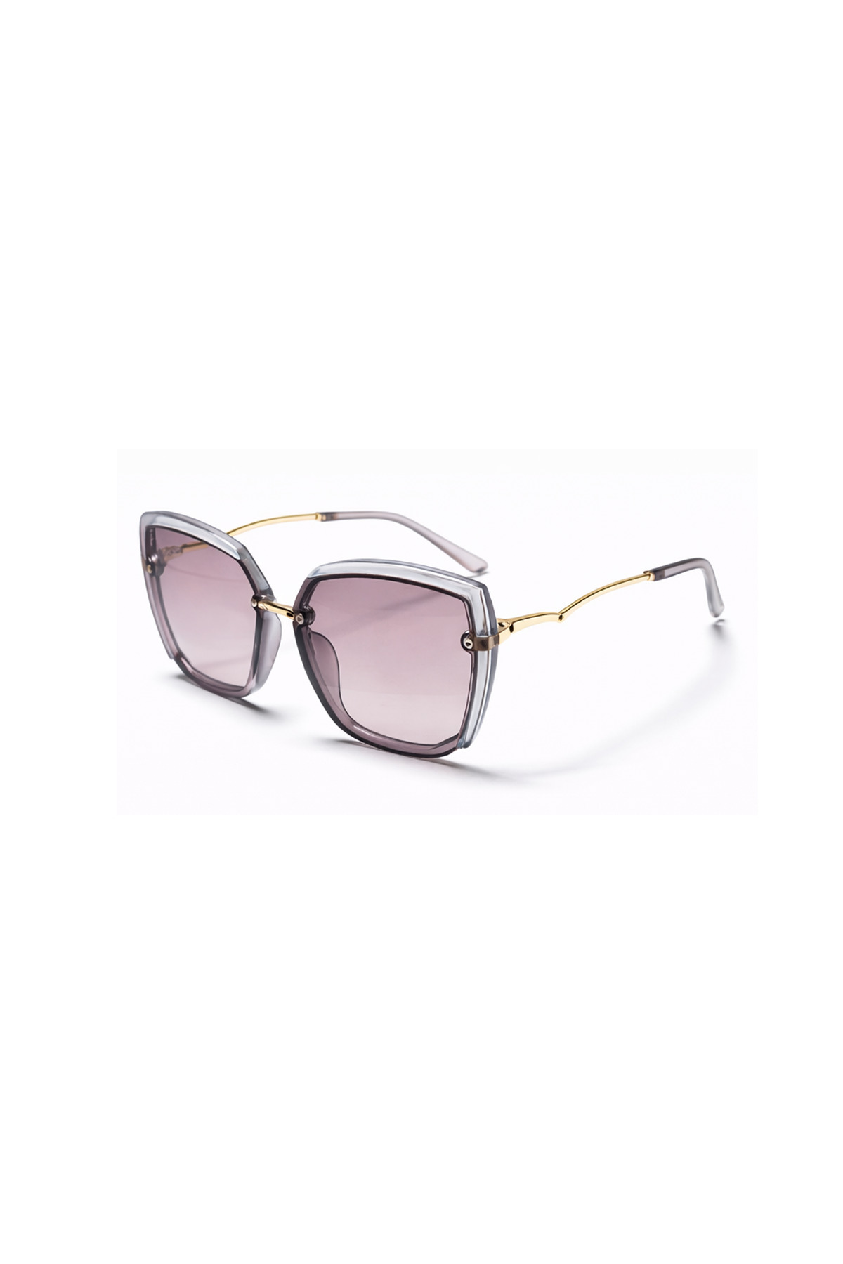 Toz Vintage Zayara Gray Frame Polarized Glass Vintage & Retro