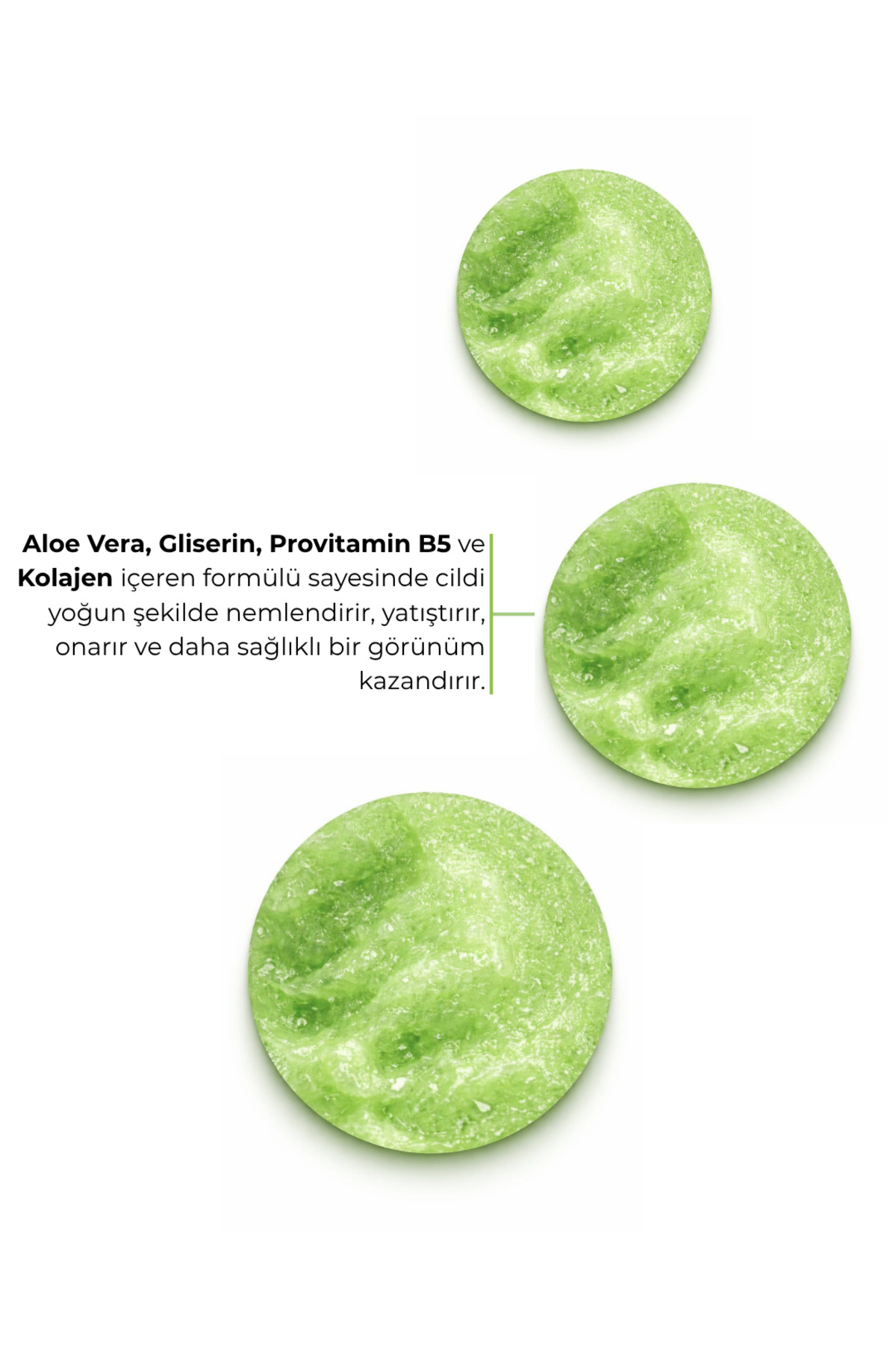 Aloe Vera Jel Güneş Sonrası Nemlendirici Yatıştırıcı Kolajen Destekli Formül 200 ml — PNTALOEVERAJEL200ML — تصویر 2 از 5