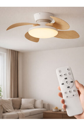 ORBUS VL6S Uzaktan Kumandalı Modern LED Tavan Vantilatörü - Hız ve Işık Ayarı
