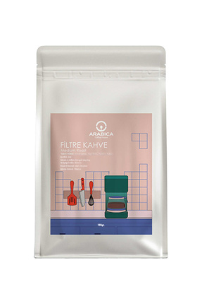 ARABICA COFFEE HOUSE Filtre Kahve 100 gr Çekirdek Kahve Taze Kavrulmuş