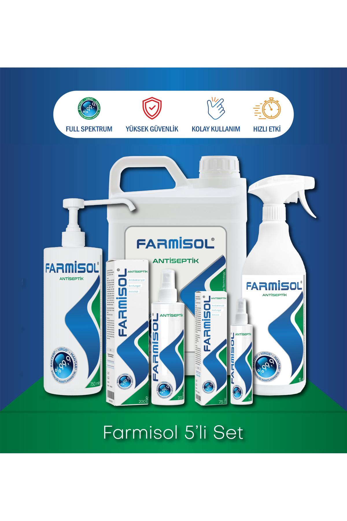 Farmisol Kişisel Kullanım Antiseptiği 5