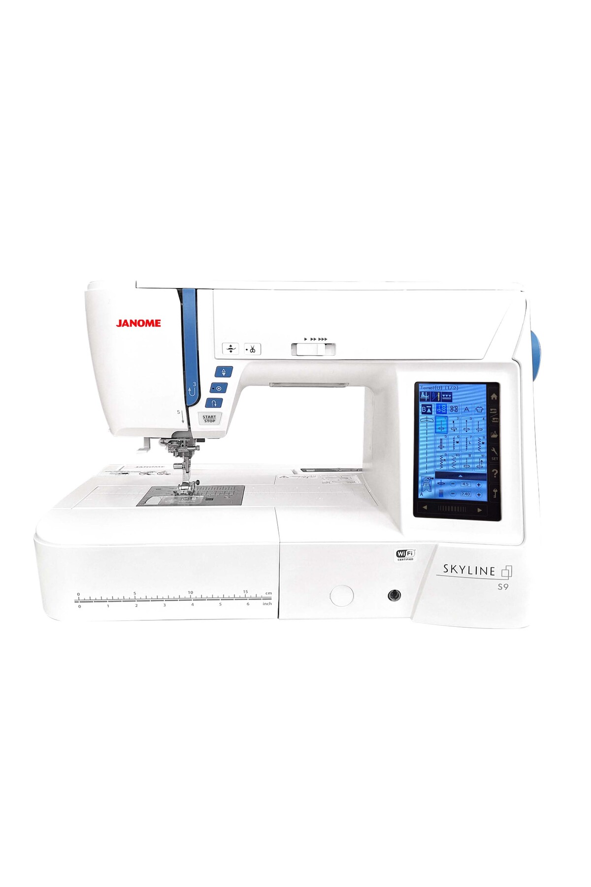s.de.shinoさん12-20-4 Janome Skyline S9 Taşınabilir Bilgisayarlı Dikiş Nakış Makinesi