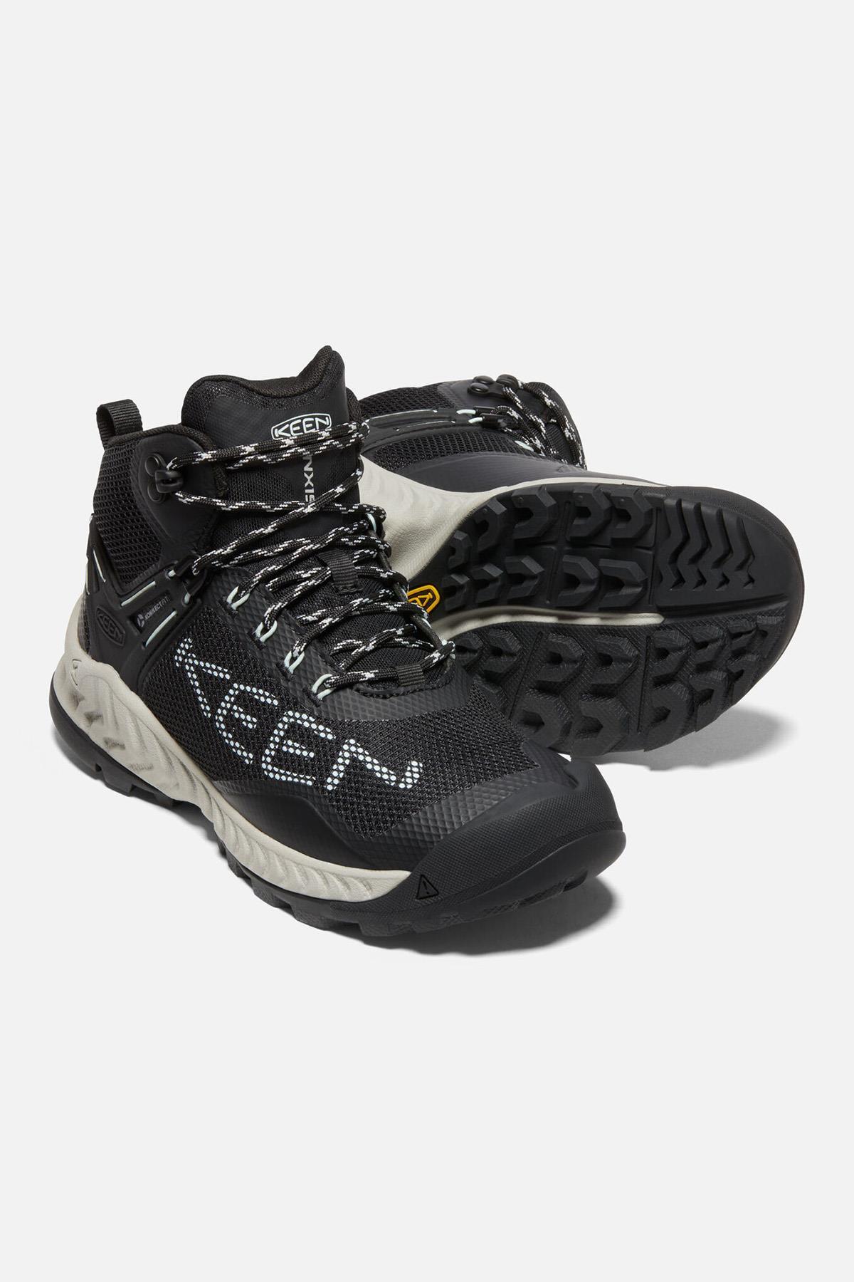 Keen 1025911 Nxıs Evo Mid Wp Black/blue Grass Kadın Outdoor Bot görsel 4