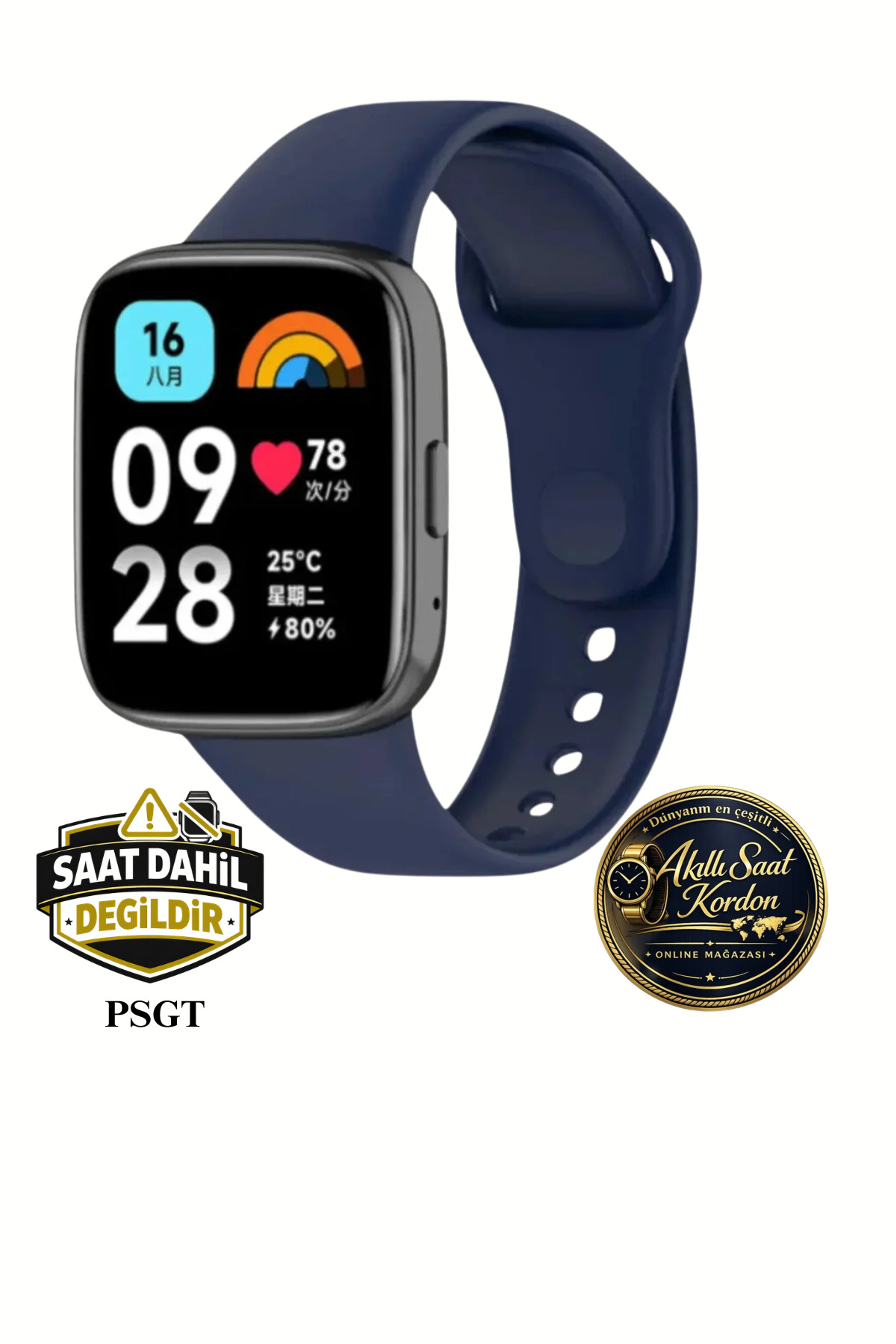 Xiaomi Redmi Watch3 Active/lite Compatible Strap Sport Stylish Design Soft Gel Silicone Strap