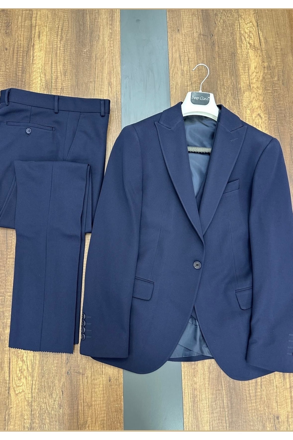 ŞIK ADAM Lacivert Slim Fit Takım Elbise görsel 2