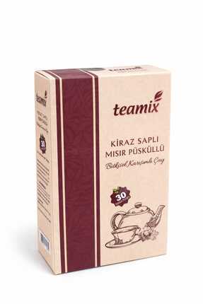 teamix Kiraz Saplı Mısır Püsküllü Bitkisel Karışımlı Çay 60 G 30 Süzen Poşet
