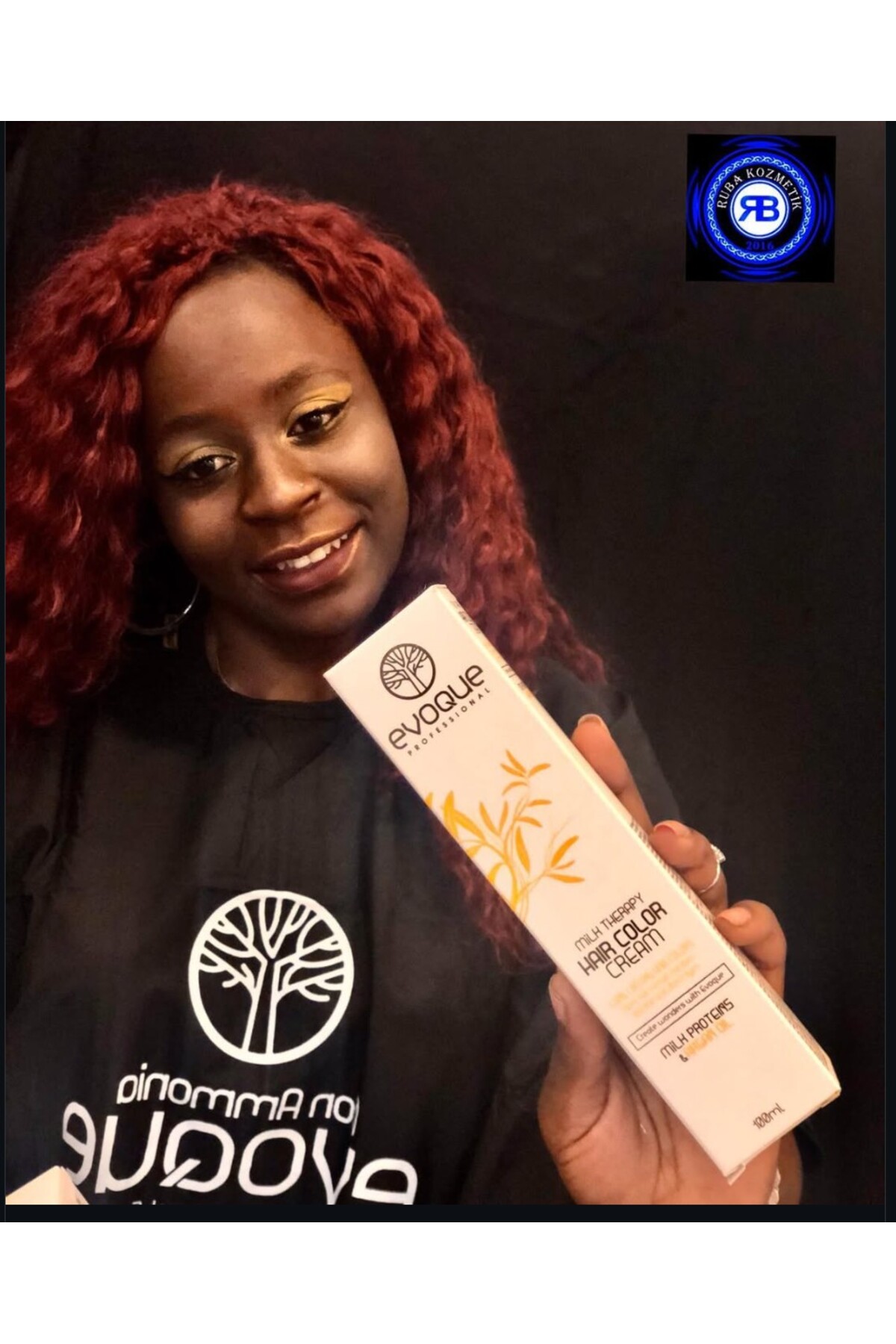 evoqua Evoque profesyonel Milk therapy Kuaför saç boyası 100 ml