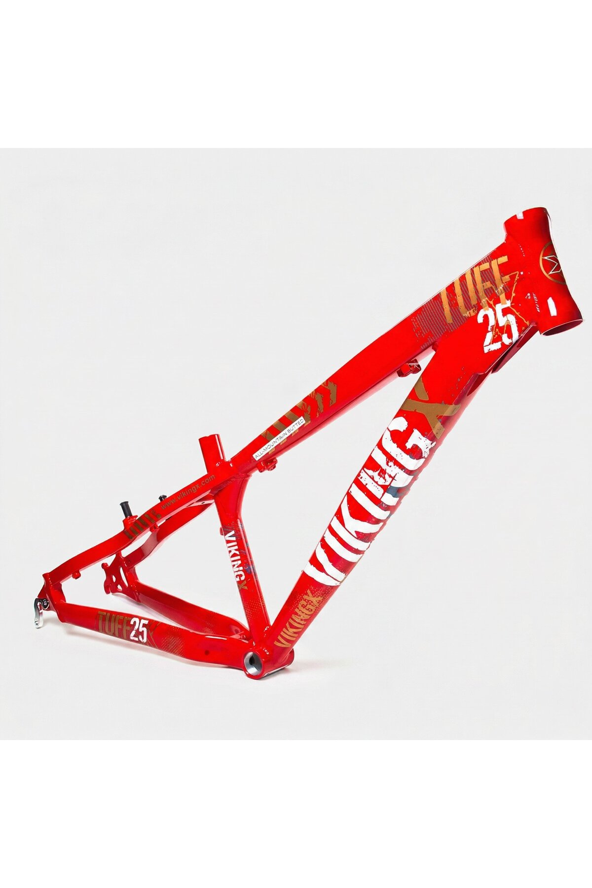 heugers Viking-X 26” Kırmızı – Dirt Jump Freeride Bisiklet Kadro