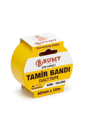 BUMY Çok Amaçlı Tamir Bandı Sarı 48mmx10m